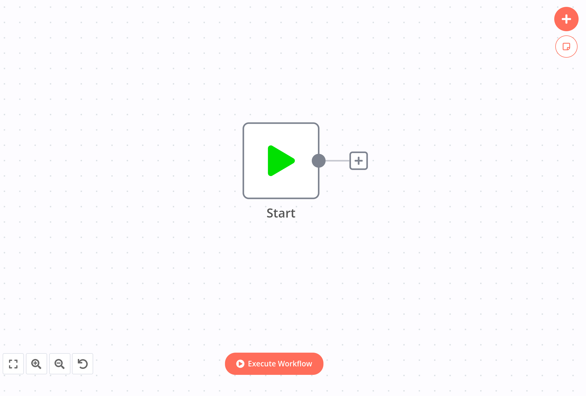 Workflow canvas